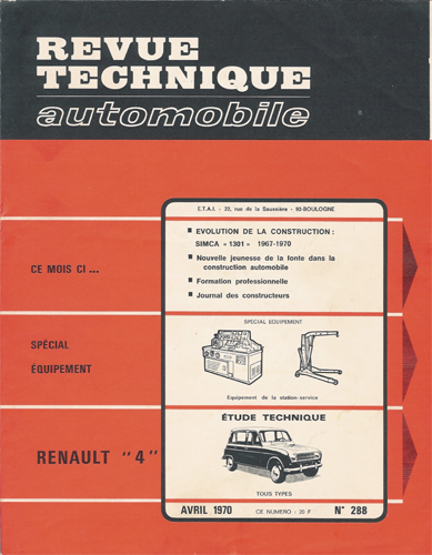 Schema electrique 4l 1984