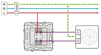 Schema electrique commande vmc
