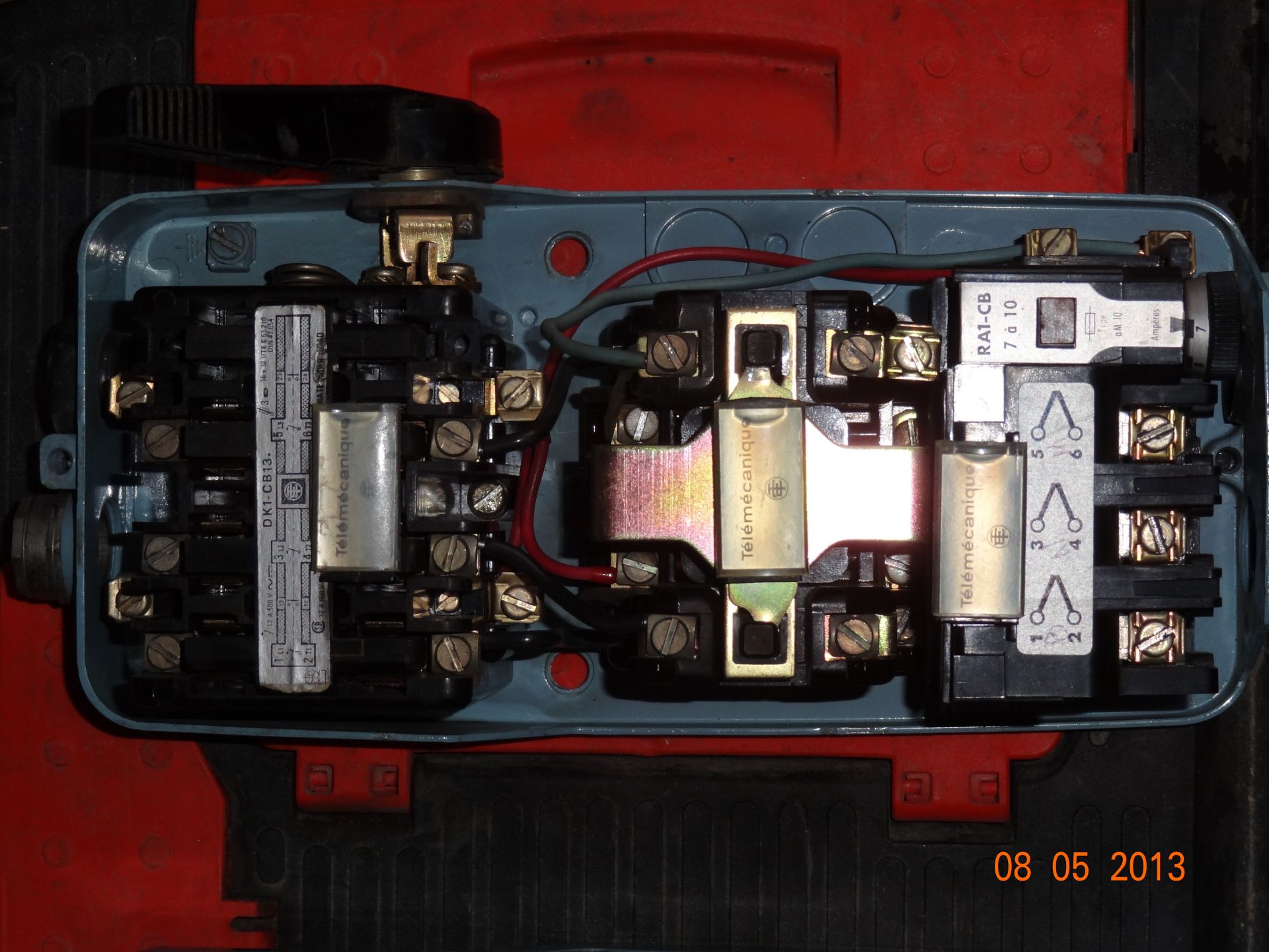 Schema electrique compresseur 380v