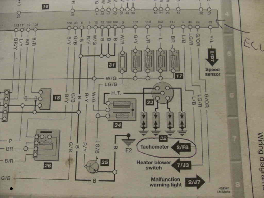 Schema electrique nissan micra k11e