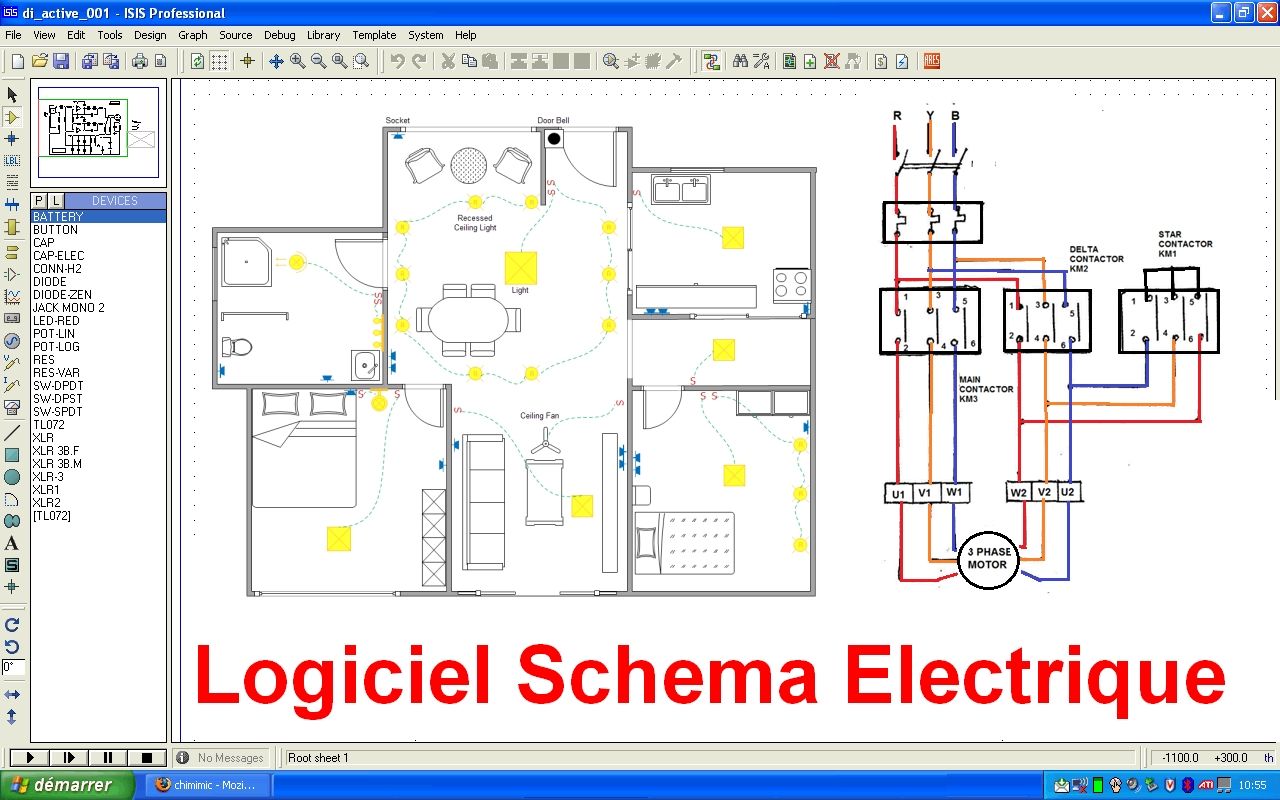 Schéma éléctrique logiciel