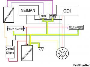 Schema electrique regulateur tension derbi