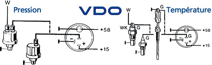 Schema electrique mano pression d'huile