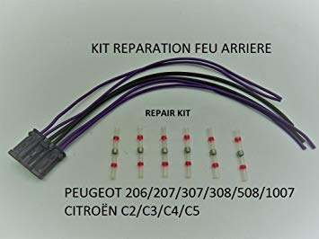 Schema electrique feux arriere c3