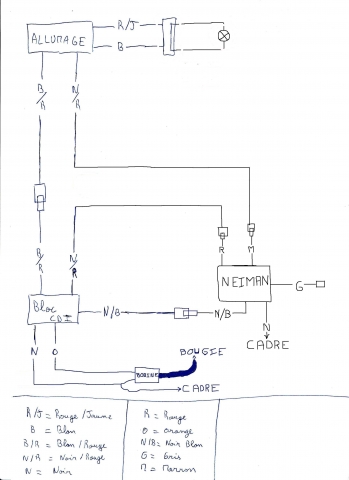 Schema electrique booster spirit