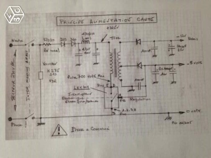 Schema électrique lave vaisselle