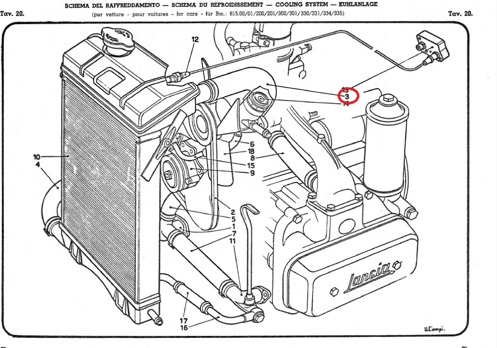 Schema electrique lancia