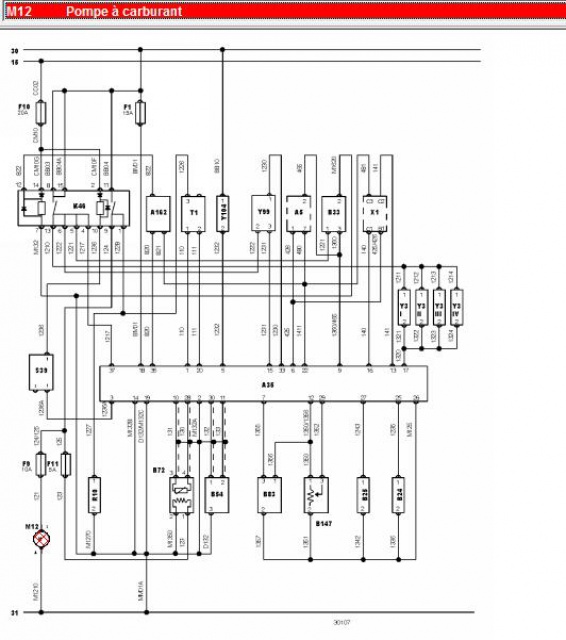 Schema electrique 106 rallye