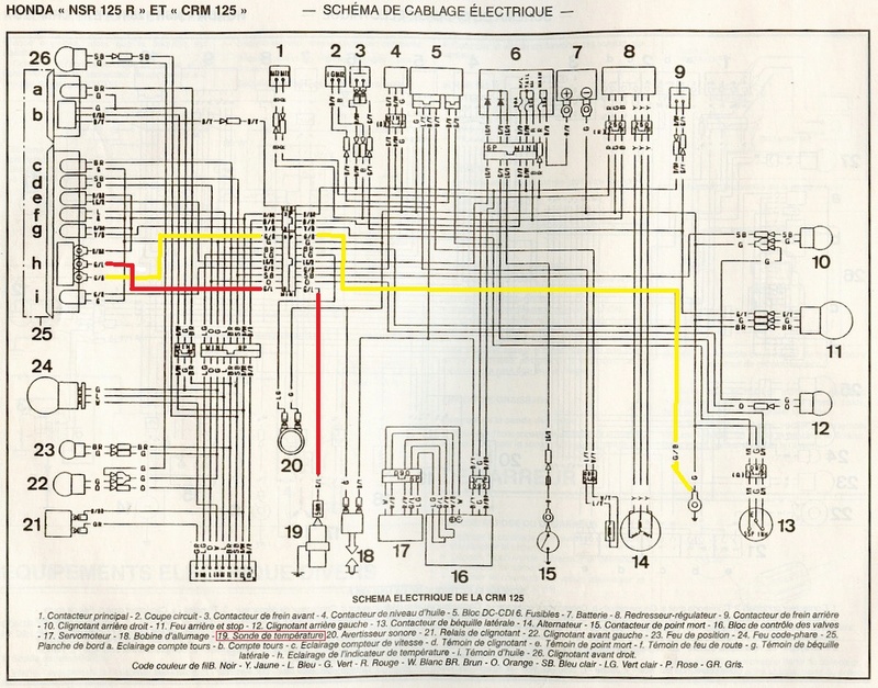 Schema electrique 125 nsr