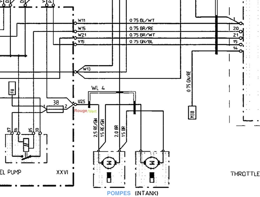 Schema electrique 928