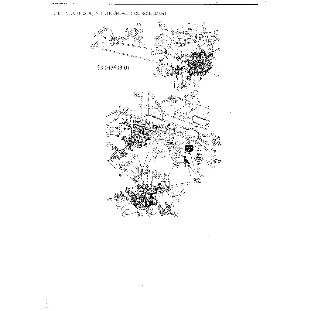 Schema electrique tondeuse autoportée bolens