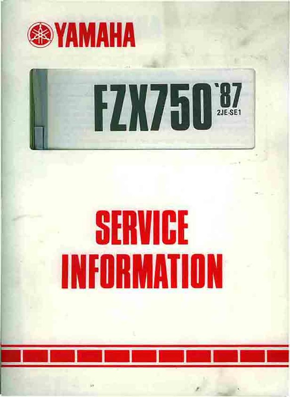 Schema electrique fzx 750