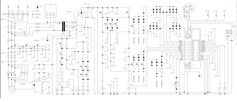 Automate schéma électrique