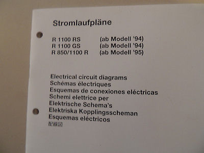 Schema electrique bmw r850r