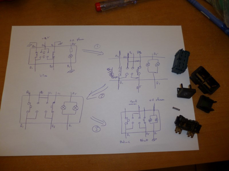 Schema electrique siége xm