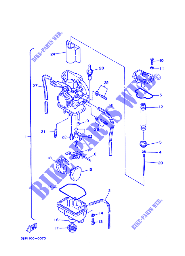 Schema electrique yamaha wrz