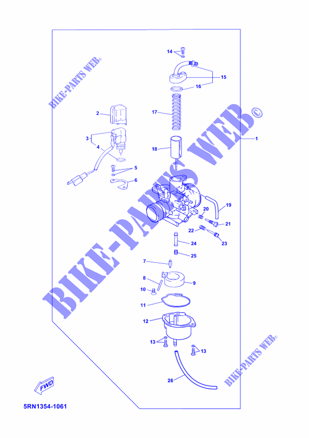 Schema electrique yamaha jog r