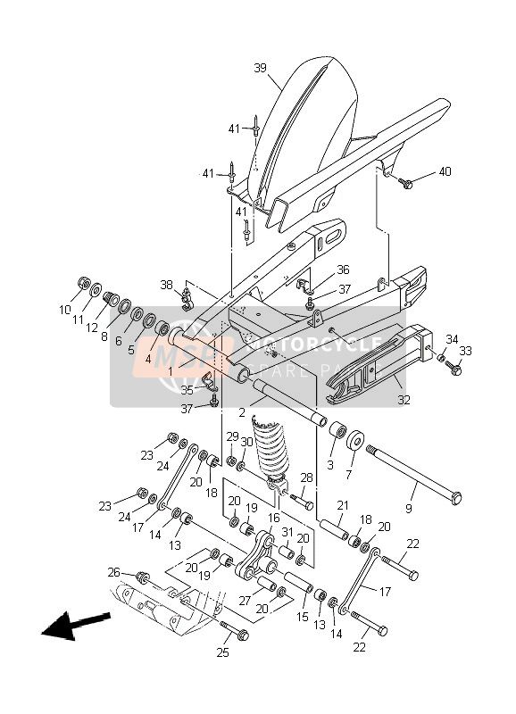 Schema electrique 850 tdm
