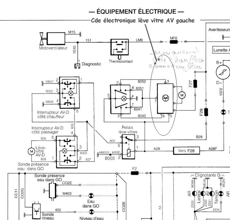 Schéma électrique lave linge