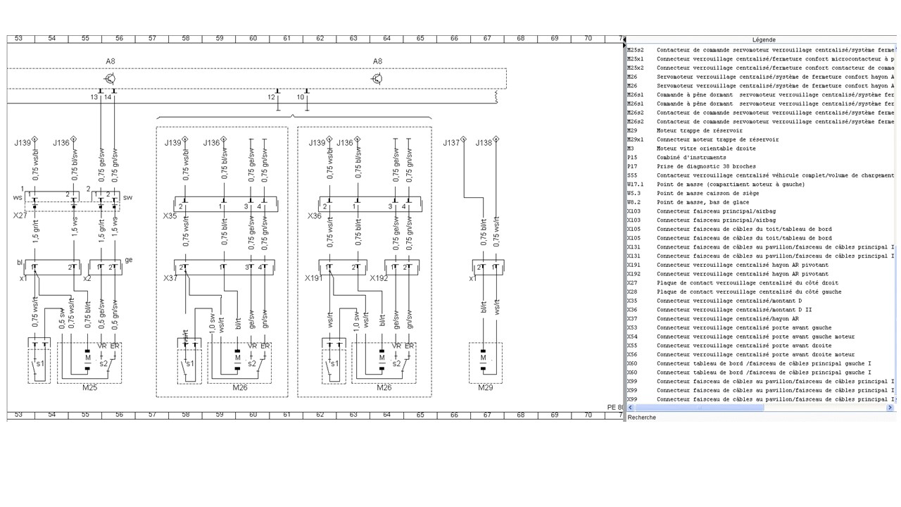 Schema electrique mercedes vito