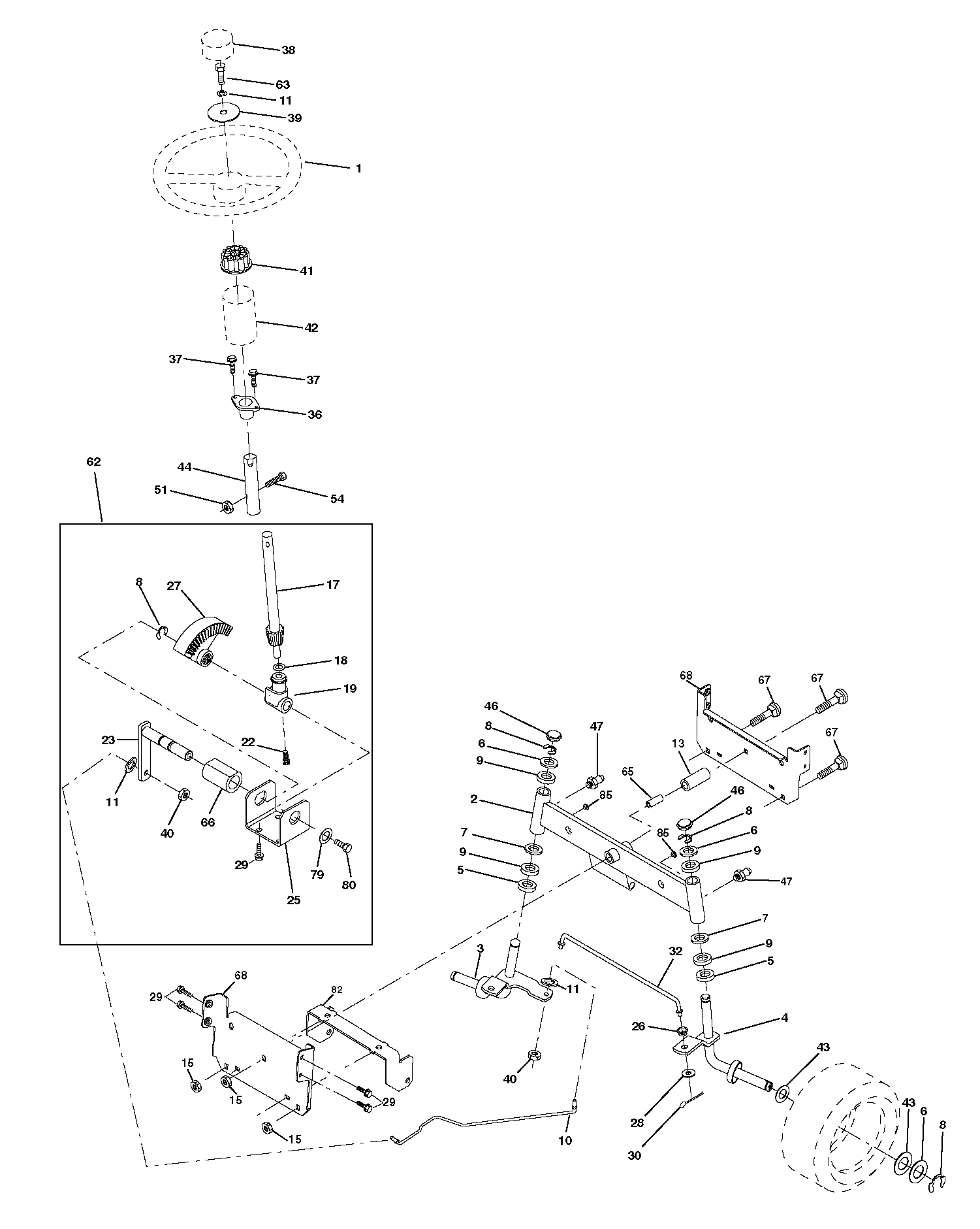 Schema electrique tracteur tondeuse ayp