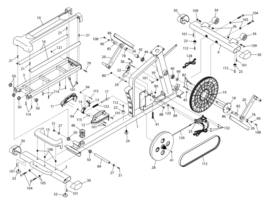 Schema electrique velo elliptique