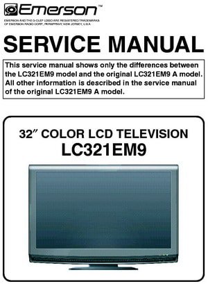 Schema electrique tv toshiba