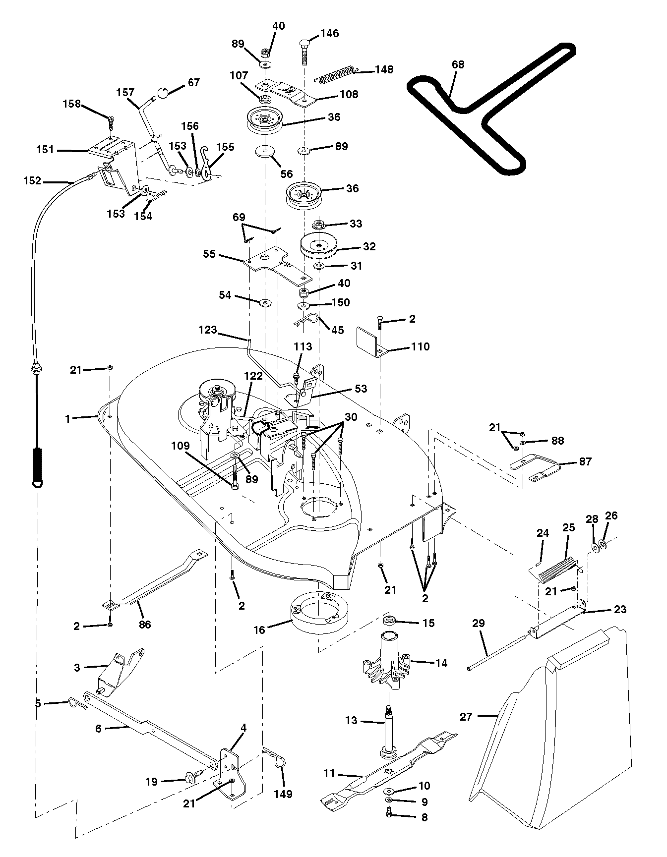 Schema faisseau electrique tracteur tondeuse