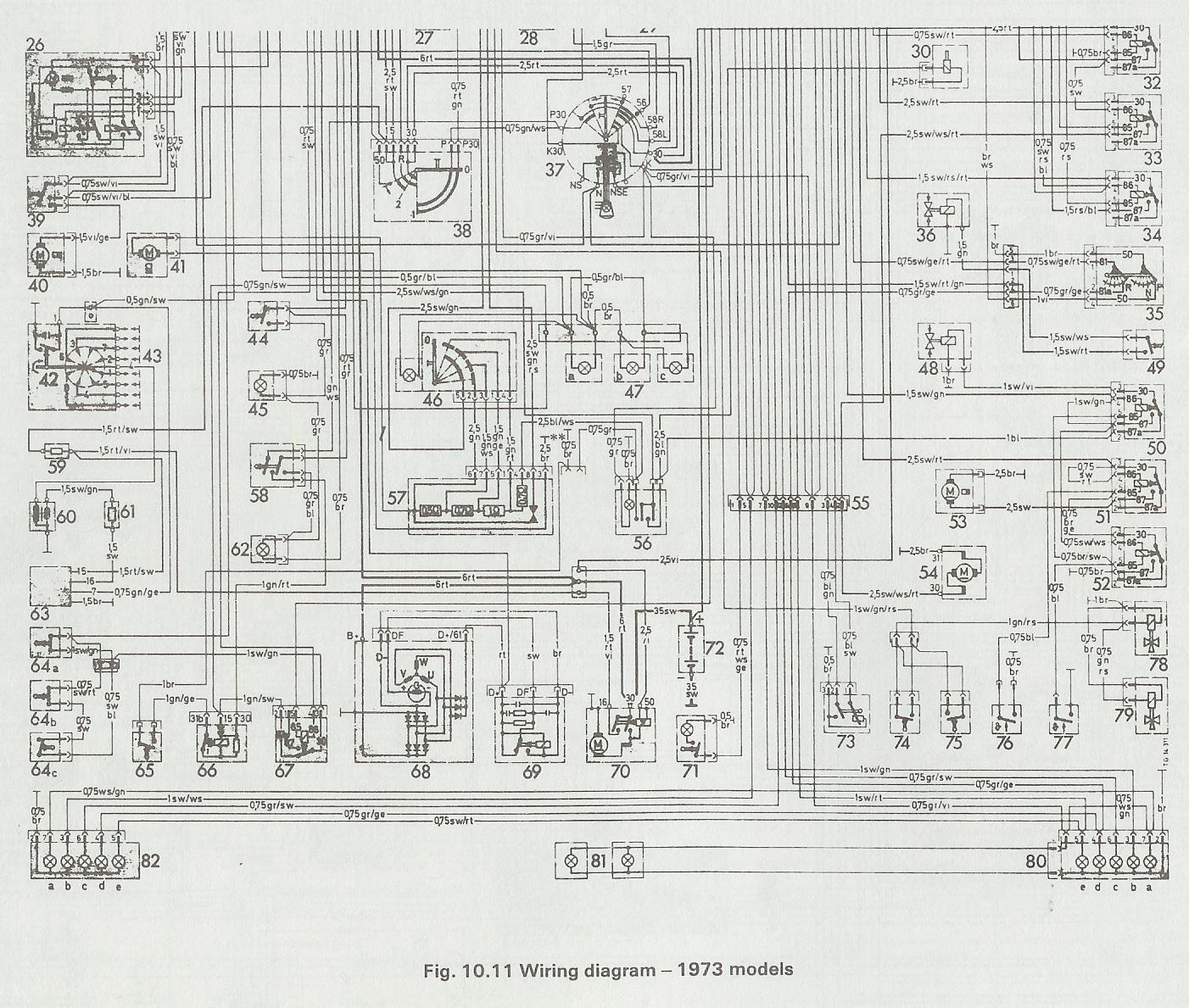 Schema electrique mercedes 500 sl