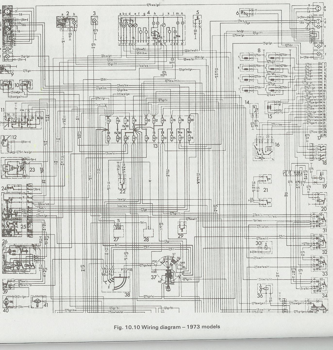 Schema electrique mercedes 410d