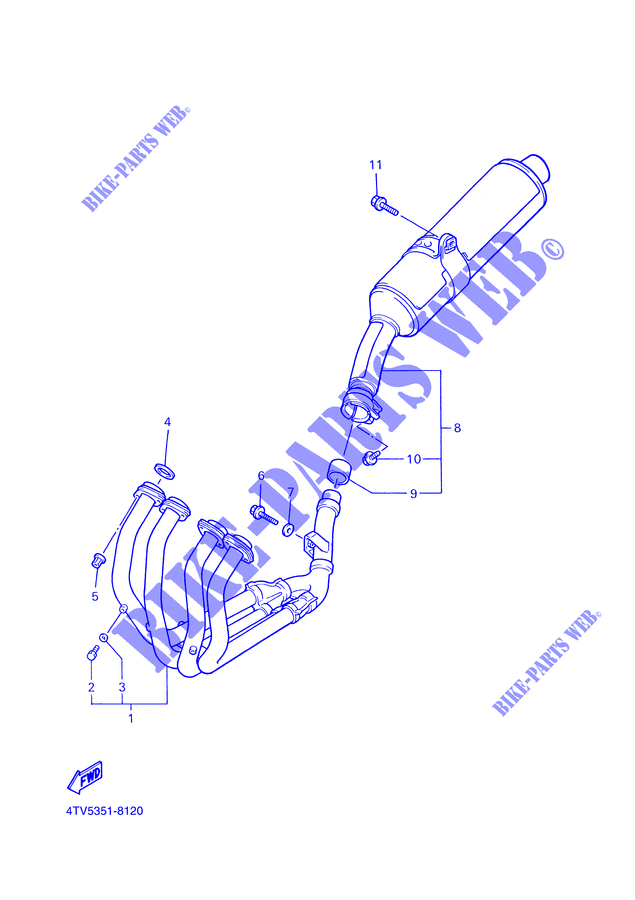 Schema electrique 600 yzf thundercat