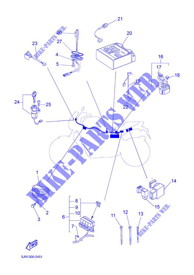 Schema electrique bt 1100