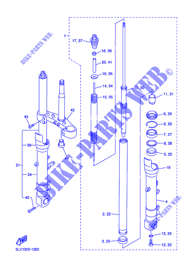 Schema electrique fazer 1000