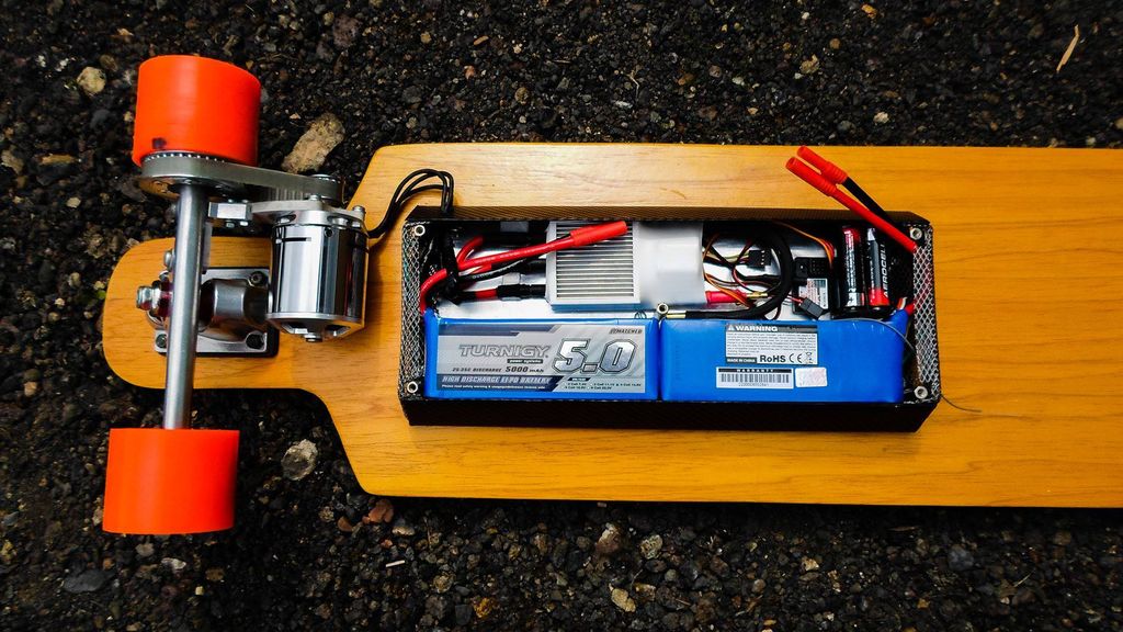 Schéma skateboard electrique