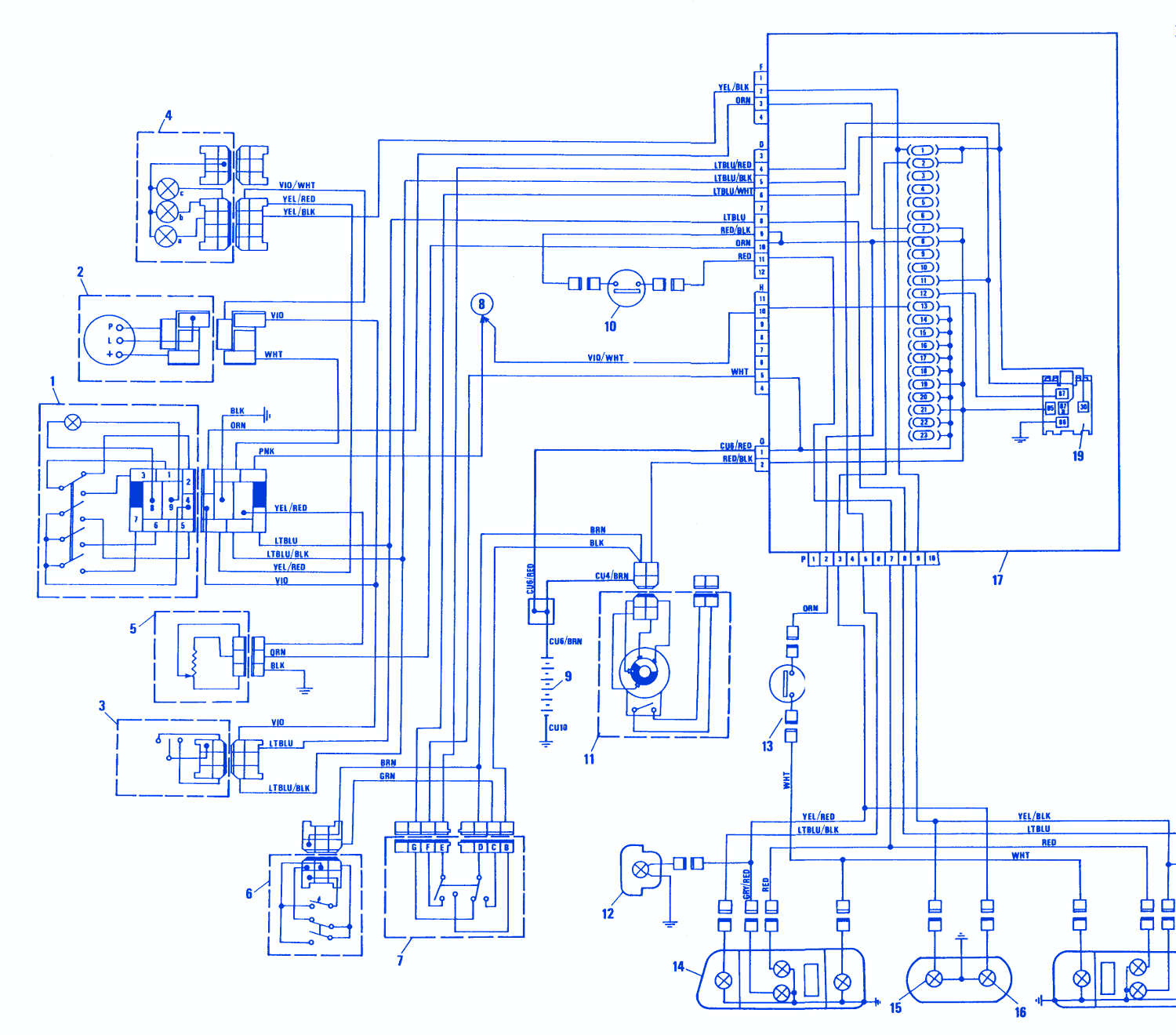 Schema electrique lancia musa