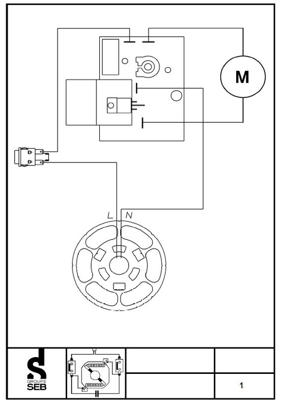 Schéma électrique aspirateur