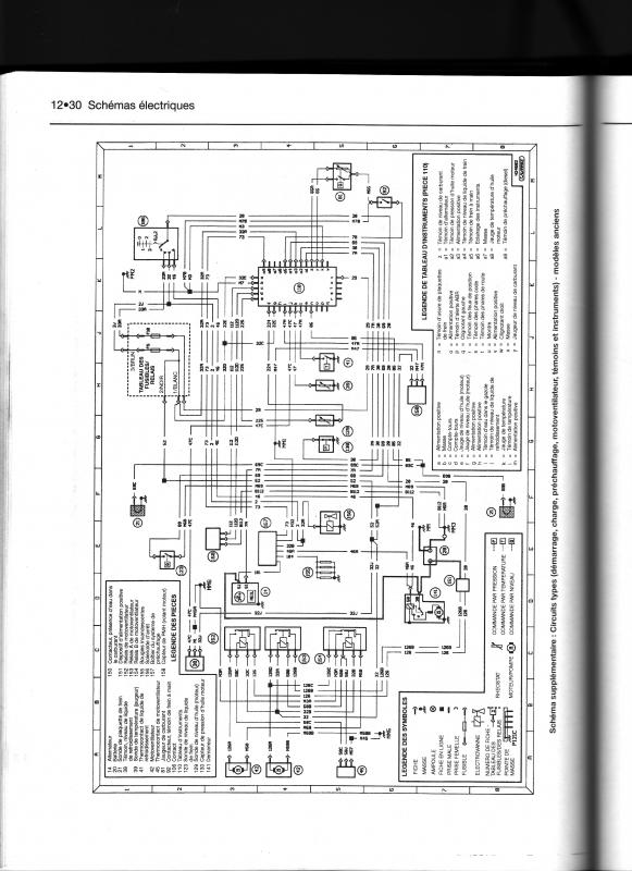 Schema electrique peugeot 405 diesel
