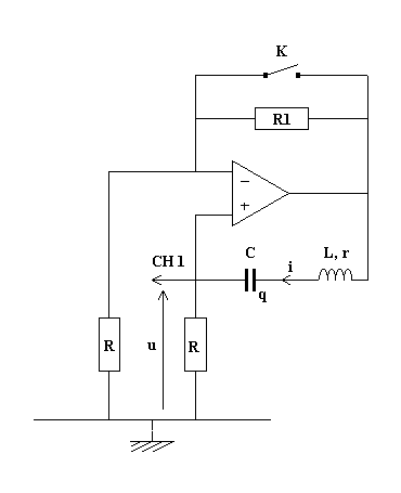 Oscillateur électrique schéma