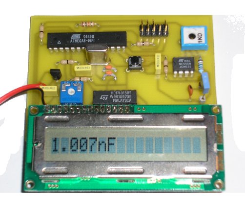 Schema electrique capacimetre