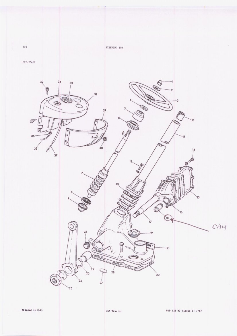 Schema electrique mf 65 mark 2