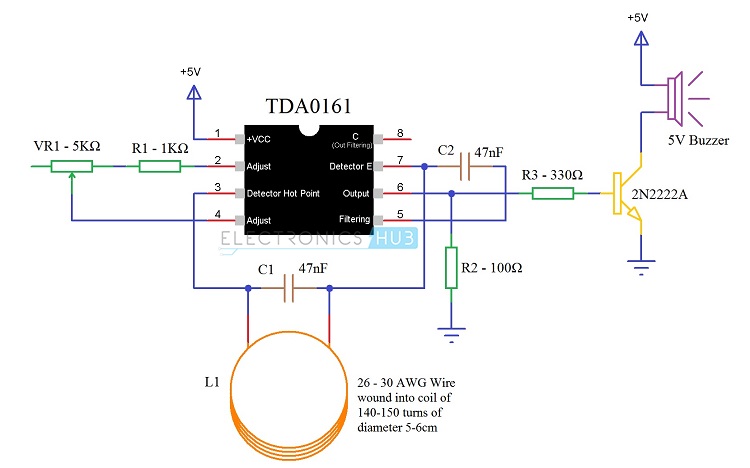 Schema electrique detecteur de metaux pdf