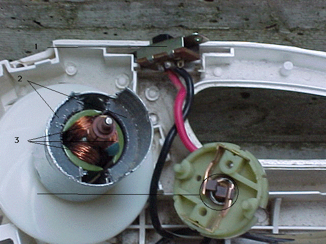 Schema moteur electrique a charbon