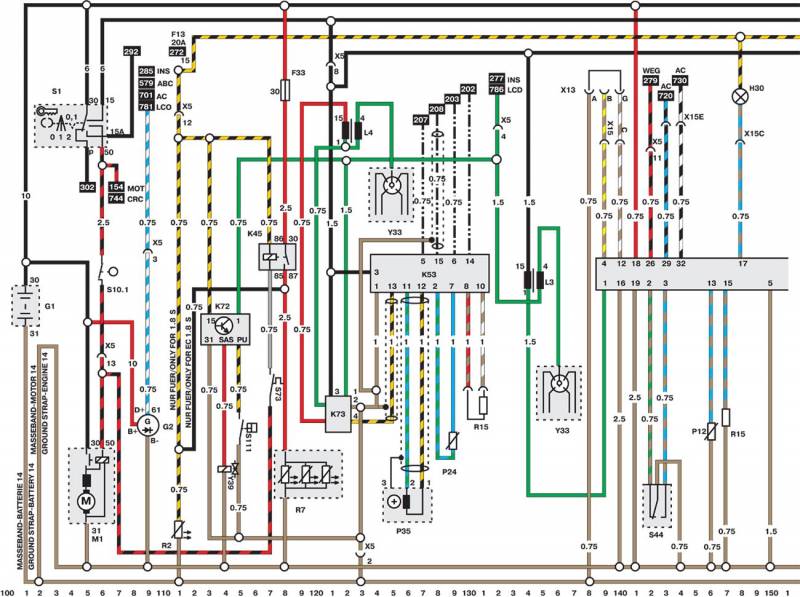 Schema electrique opel astra j