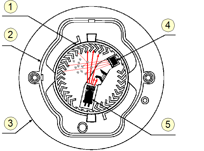 Détecteur de fumée schema electrique