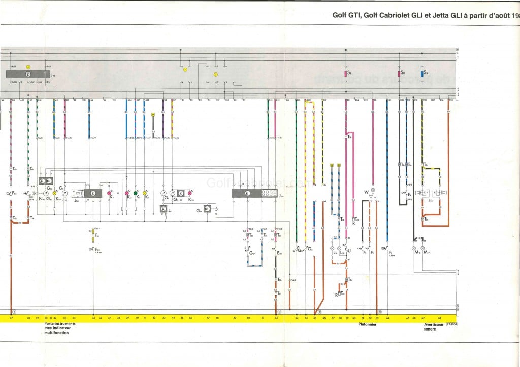 Schema electrique golf 3 gti