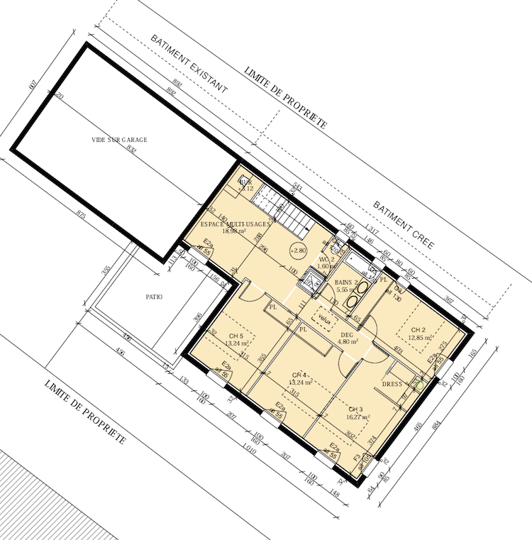 Schema electrique maison a etage