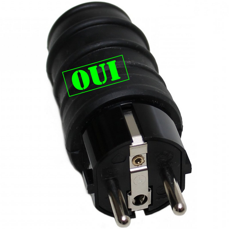 Prise electrique norme européenne