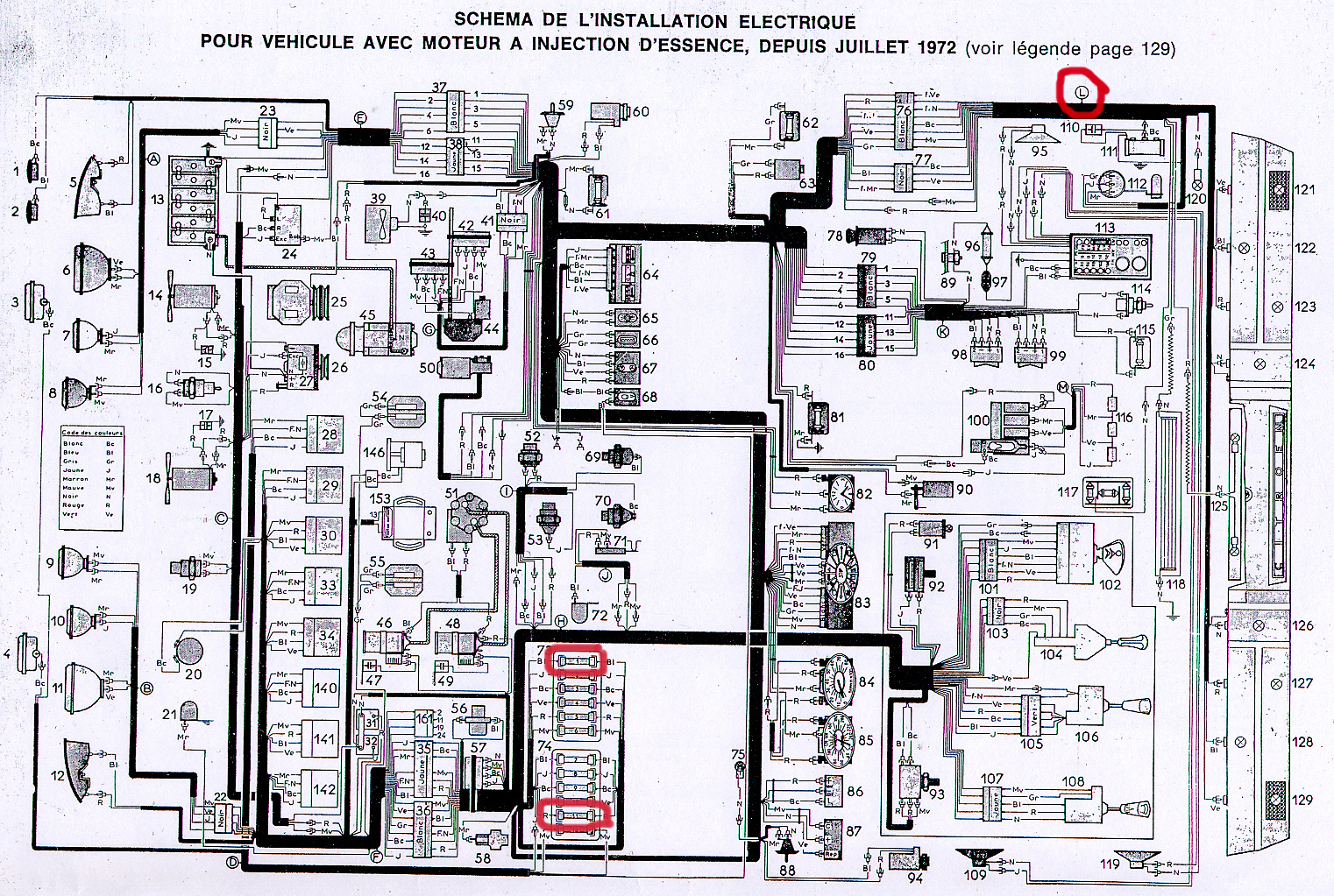 Ou trouver schema electrique voiture