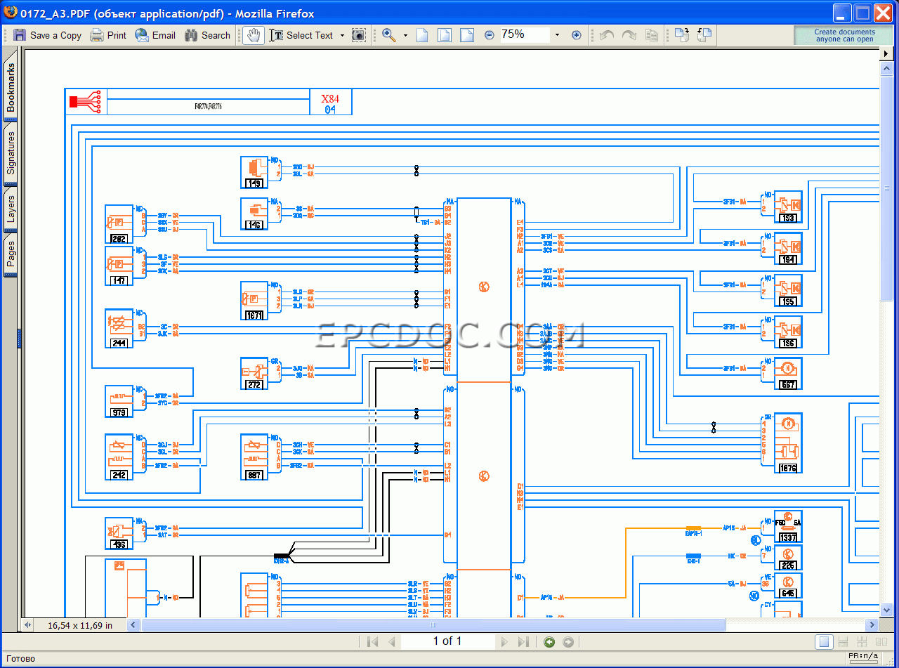 Schema electrique compteur koso rx1n