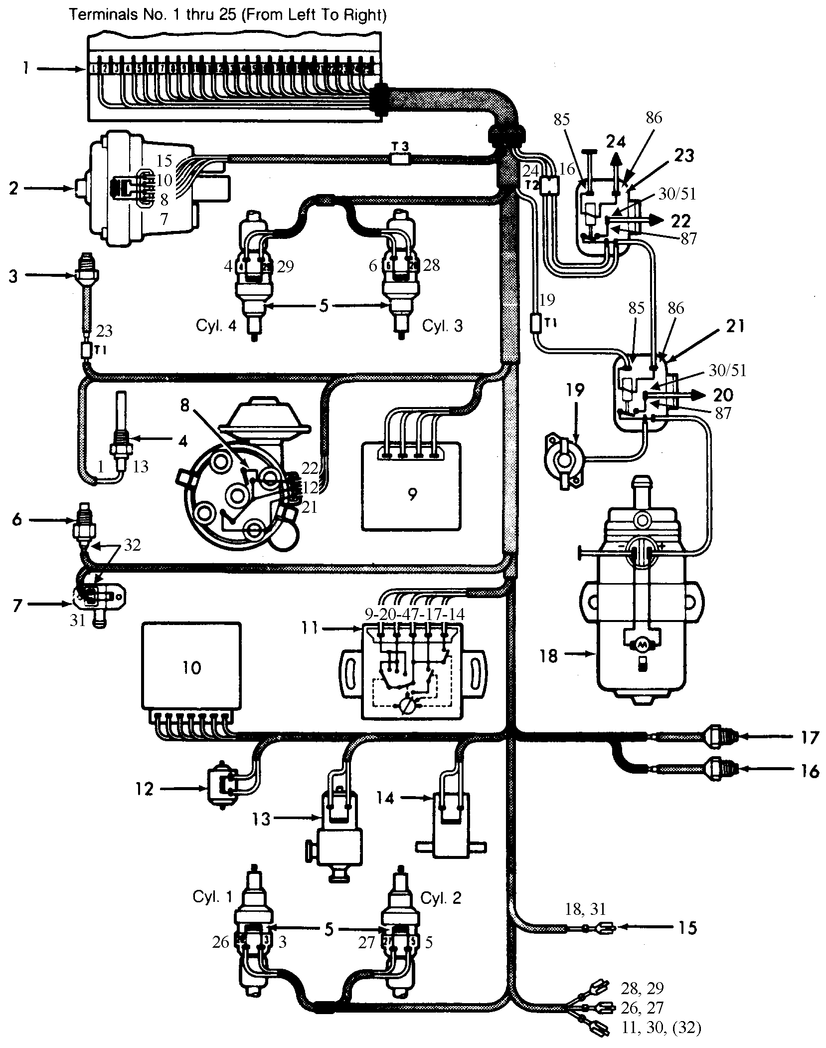 Schema electrique saab 900